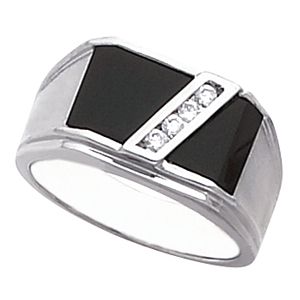 4-Stone Men's Ring Mounting 