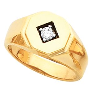 Men's Solitaire Ring Mounting