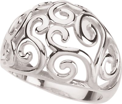 Scroll Fashion Ring