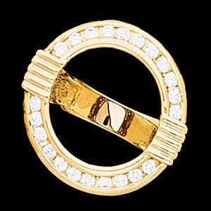 Men's Coin Frame Ring Mounting