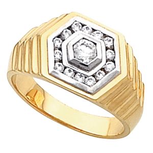 Men's Cluster Ring Mounting