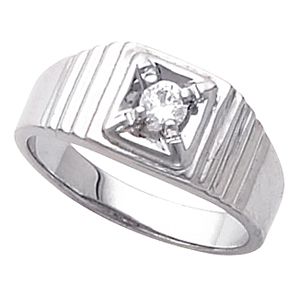Men's Illusion Solitaire Ring Mounting