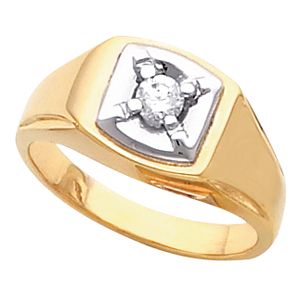 Men's Illusion Solitaire Ring Mounting