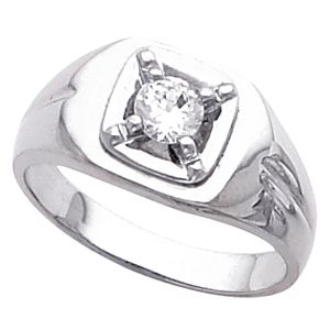 Men's Illusion Solitaire Ring Mounting