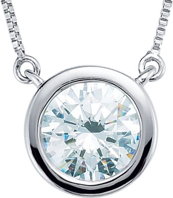 Cubic Zirconia Solitaire 18