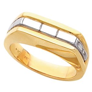 Two Tone Men's Band