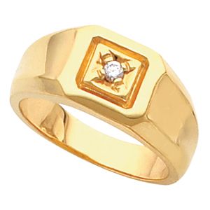 Men's Illusion Solitaire Ring Mounting