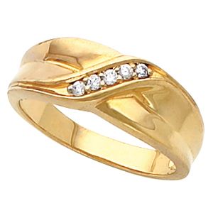 Men's 5 Stone  Ring Mounting