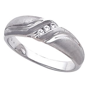 Men's 3 Stone Ring Mounting