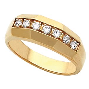 7-Stone Men's Ring Mounting