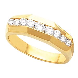 9-Stone Men's Ring Mounting