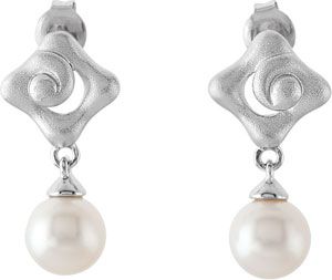 Freshwater Cultured Pearl Earrings