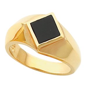 Men's Ring Mounting for Onyx
