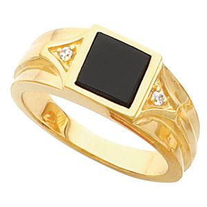 Men's Ring Mounting for Onyx