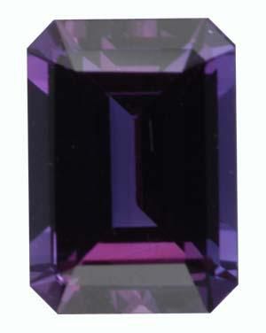 Emerald/Octagon Genuine Alexandrite (Black Box)
