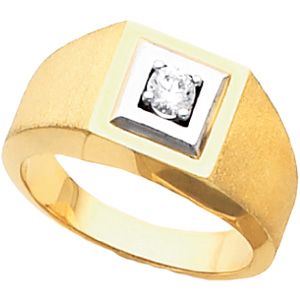 Men's Solitaire Ring Mounting