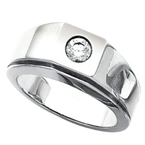 Men's Solitaire Ring Mounting