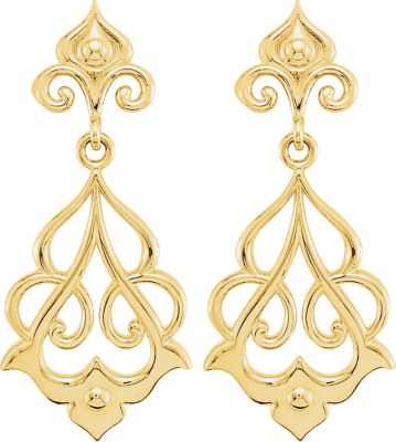Decorative Dangle Earrings