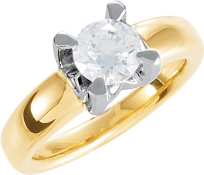 Solitaire Engagement Ring Mounting