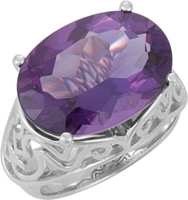 Genuine Amethyst Ring 