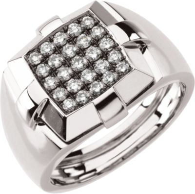 3/4 ct tw Men's Diamond Ring