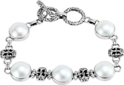 Mabé Cultured Pearl Bracelet