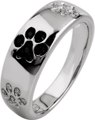 Tender Voices&reg; Animal Paw Prints Ring