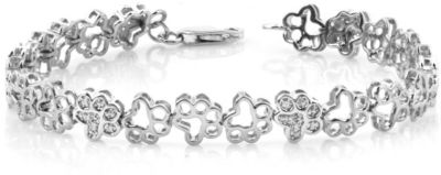 Tender Voices&reg; Animal Paw Prints Bracelet