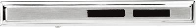 Stainless Steel Tie Bar with Black Enamel