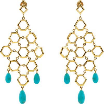 Missoma&reg; Gemstone Chandelier Earrings