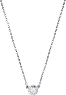 Round Bezel Necklace Center