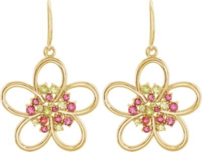 Floral Design Earrings