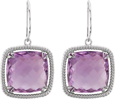 Antique Square Dangle Earrings