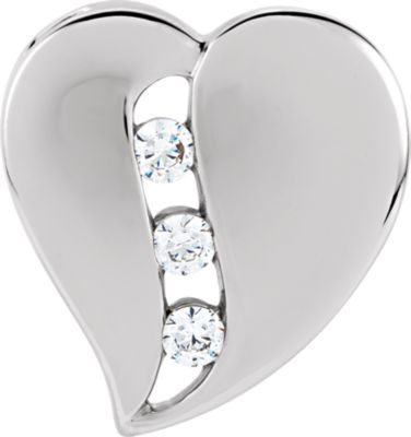 Heart Pendant Slide Mounting