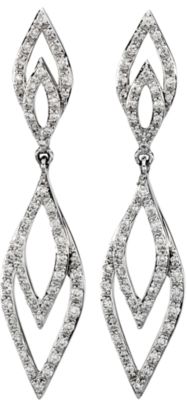 1/2 ct tw Diamond Earrings