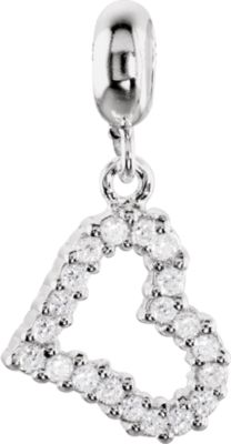 Kera&trade; Crystal Heart Dangle
