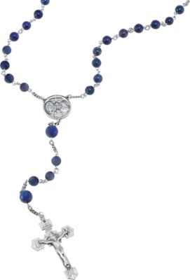 Deluxe Lapis Rosary