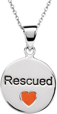Heart U Back&trade; Rescue Pendant with chain