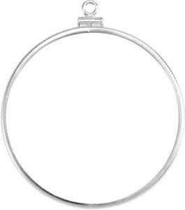 American Eagle Coin Edge Screw Top Coin Frame Mounting
