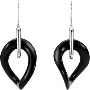 Genuine Onyx Earrings