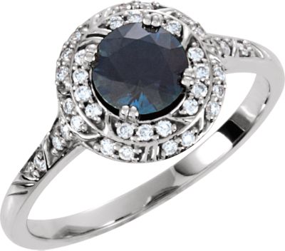 Sculptural-Inspired Engagement Ring