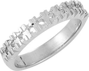 Anniversary Ring Mounting