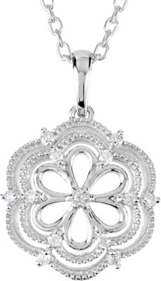 .08 ct tw Diamond 18