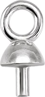 Domed Briolette Cap with Peg