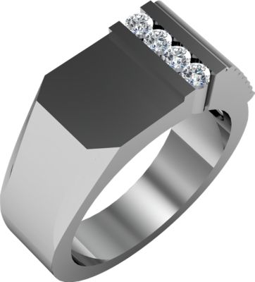 Men's 4 Stone  Ring Mounting