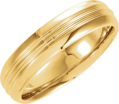 6mm Comfort-Fit Design Band