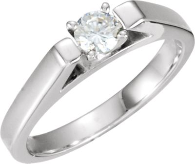 Cathedral Engagement Ring or Band Mounting