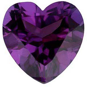 Heart Imitation Alexandrite