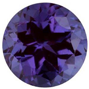 Round Chatham Created Alexandrite