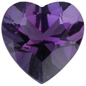 Heart Genuine Amethyst